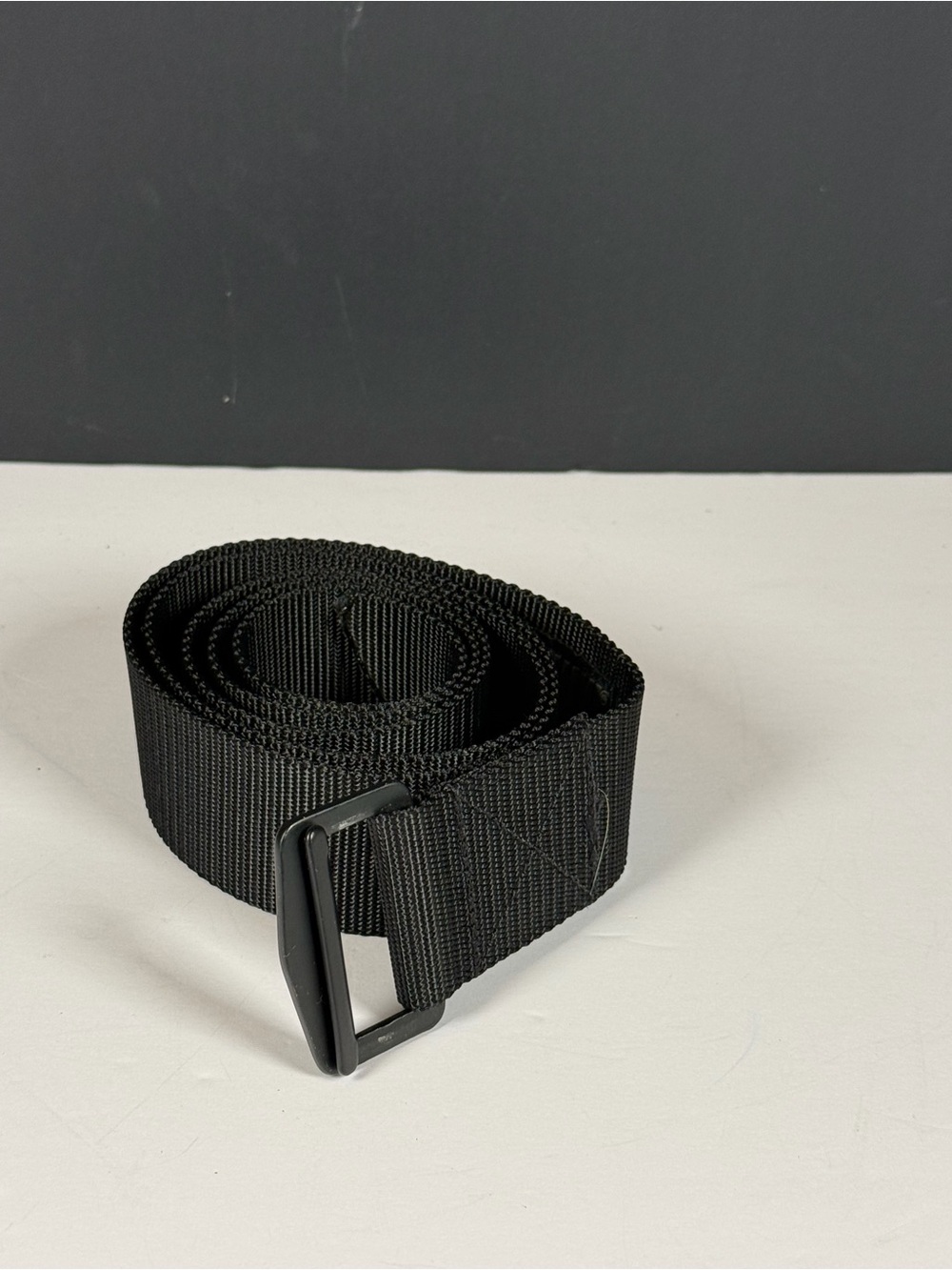 BLACKHAWK! Black Tactical Nylon BDU Riggers Web Belt Size Large 41-44 ✨